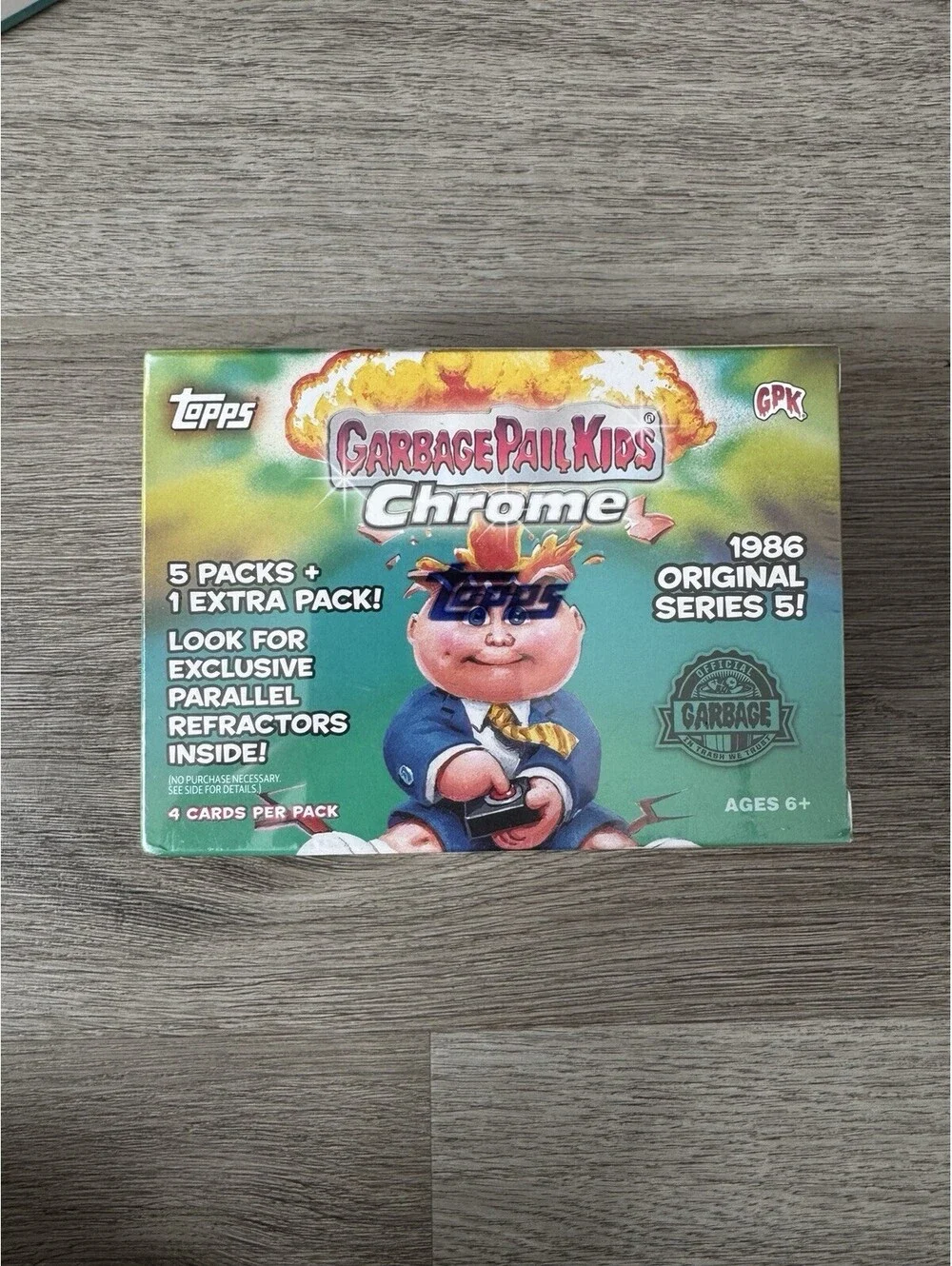 2022 Topps Garbage Pail Kids Chrome Blaster Box Sealed NEW 1986 Series 5